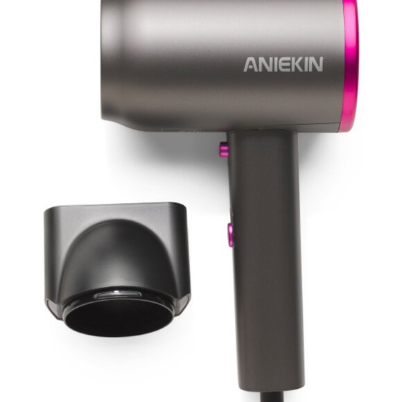 ANIEKIN Hair Blow Dryer 1875W w/ Diffuser Travel Ionic Constant Temperature  2M1 - Picture 3 of 4